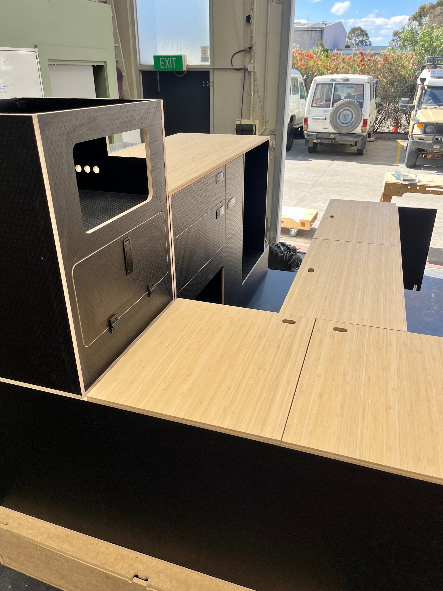 Custom Troopy Cabinetry - Unwind Designs