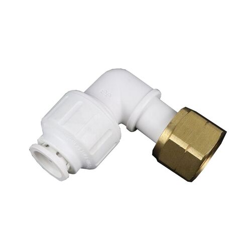 JG Watermark Bent Tap Connector 12mm Push On to 1/2 Inch Female BSP - Unwind Designs