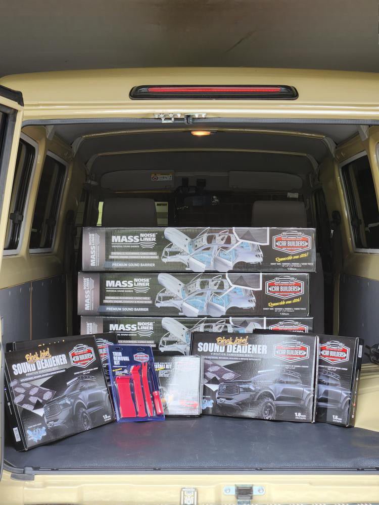 Carbuilders Troopy Sound Deadening Pack - Unwind Designs