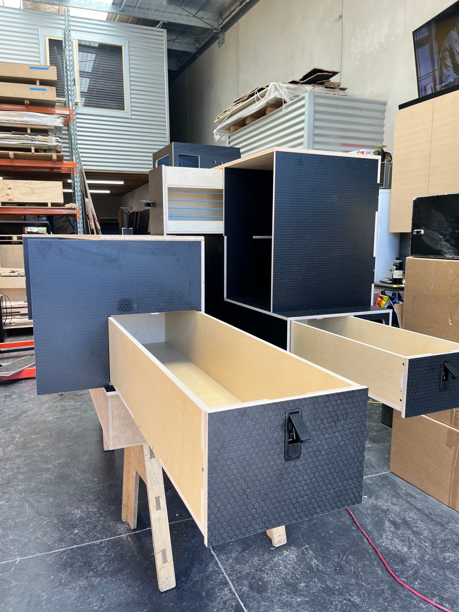 Custom Troopy Cabinetry - Unwind Designs