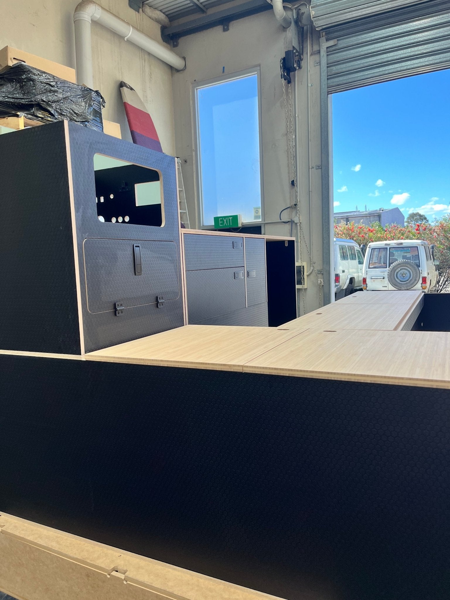 Custom Troopy Cabinetry - Unwind Designs