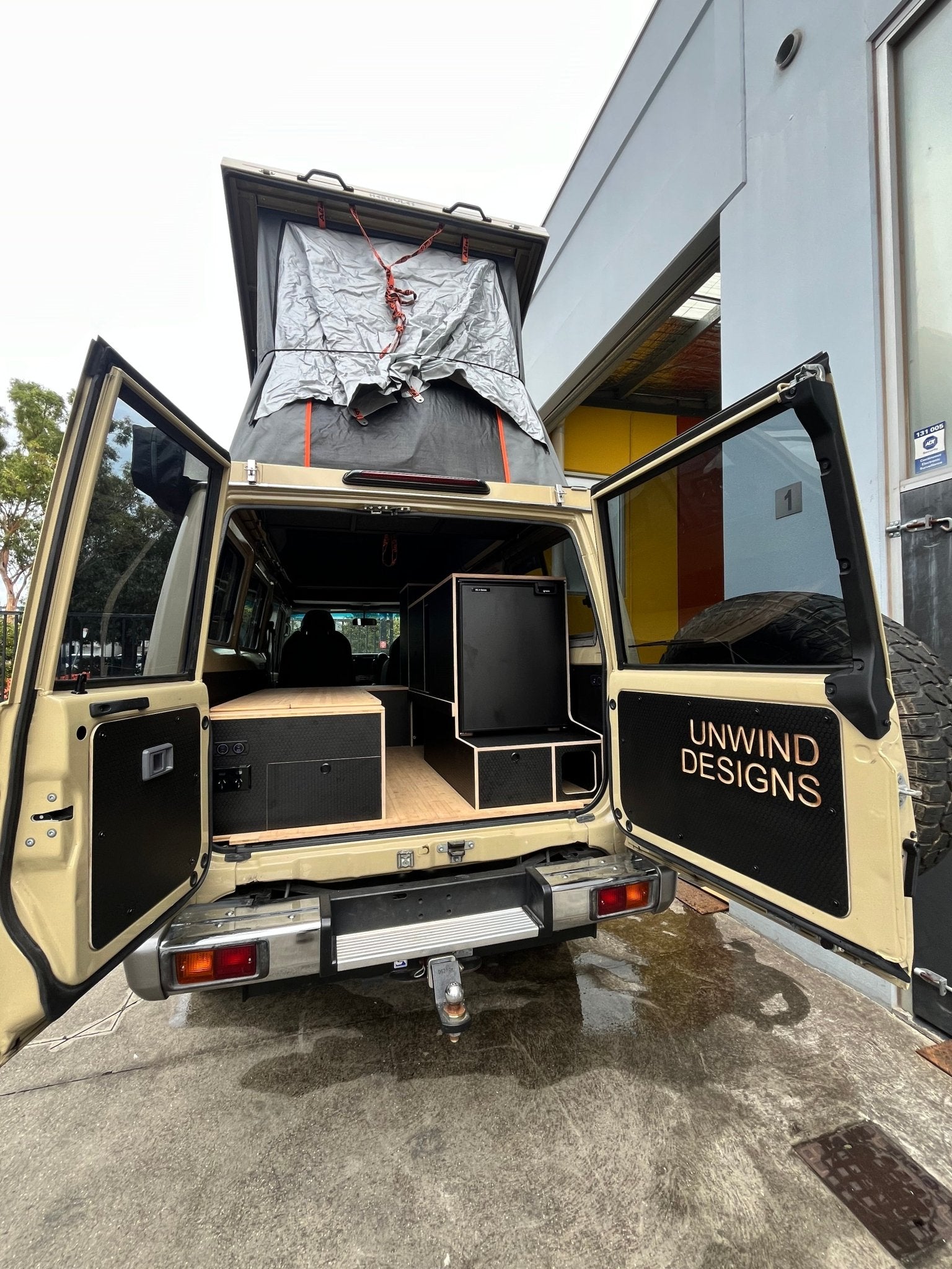 Customised Troopy Flat Packs - Unwind Designs