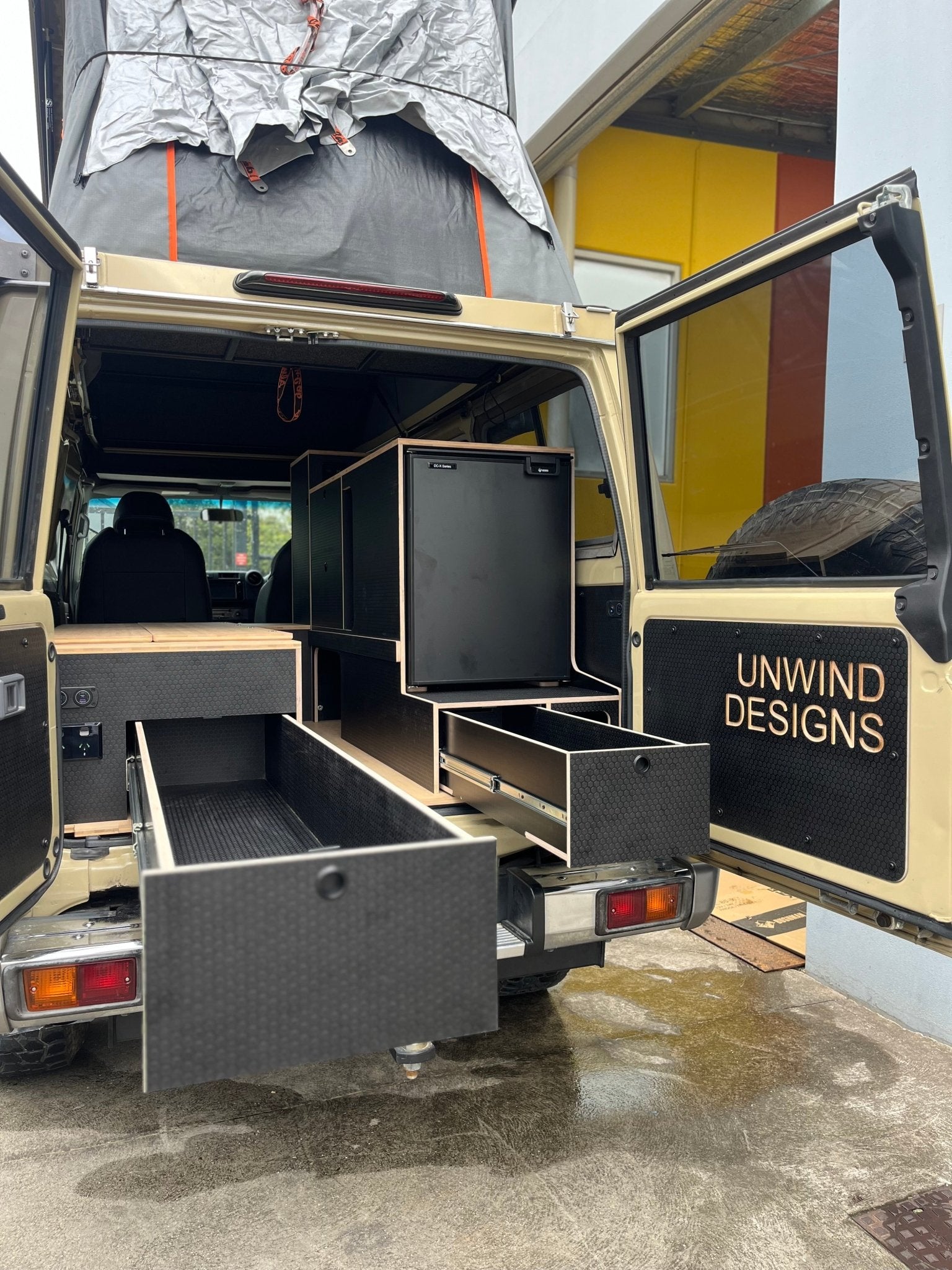 Customised Troopy Flat Packs - Unwind Designs