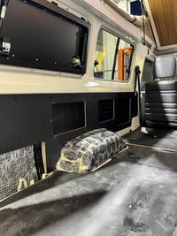 Storage side panels