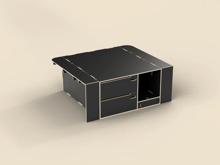 Troopy Drawer Kit, drawers closed (render)