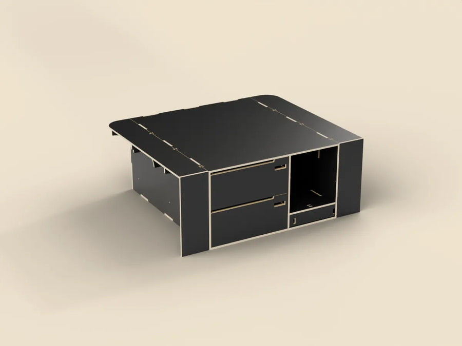 Troopy Drawer Kit, drawers closed (render)