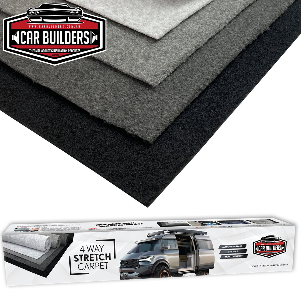 Car Builders Automotive Stretch Carpet - Unwind Designs