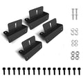 Exotronic Adjustable Black Aluminium Solar Panel Brackets - Unwind Designs